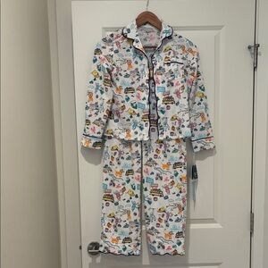 Roller Rabbit Target Collab Pajamas size 10/12